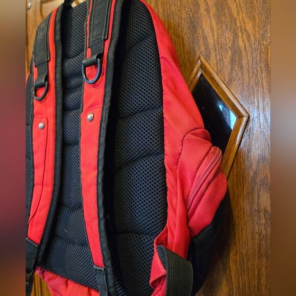 Oakley Red and Black Backpack - Picture 9 of 12